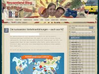 Screenshot des Blogs Neuseeland Blog – ganz rechts unten
