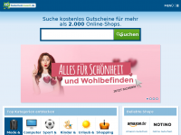 Screenshot des Blogs Der Gutschein Rausch