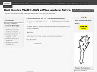 Screenshot des Blogs KeulenKalle’s Welt