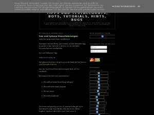 Screenshot des Blogs Metin 2 Accounts Blog
