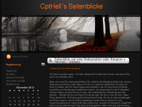 Screenshot des Blogs CptHell´s Seitenblicke