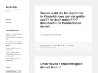 Screenshot des Blogs Bastie.Silke