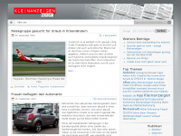 Screenshot des Blogs Kleinanzeigen-Report