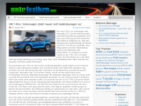 Screenshot des Blogs Auto Lexikon