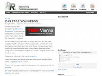 Screenshot des Blogs rigardi.org – anders. kritisch, unabhängig