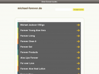 Screenshot des Blogs Michael Forever