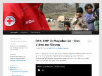 Screenshot des Blogs Roteskreuz-Einsatzblog
