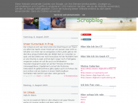 Screenshot des Blogs Susi´s Scrap-und Fotoblog