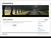 Screenshot des Blogs Der Lifestyleblog