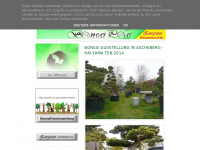 Screenshot des Blogs Bonsai Post