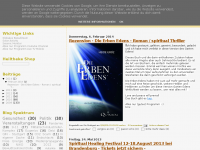 Screenshot des Blogs Alles nur Programm