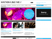 Screenshot des Blogs Sounds Like Me