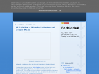 Screenshot des Blogs Raumbezug