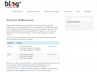 Screenshot des Blogs Alles, was ich sehe und höre-Blog