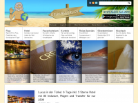 Screenshot des Blogs tipps4travel.de – Das Reiseschnäppchenblog
