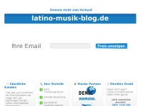 Screenshot des Blogs Das Latino-Musik Blog
