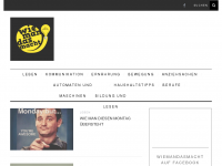 Screenshot des Blogs wiemandasmacht