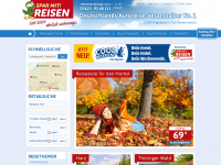 Screenshot des Blogs TravelBlog
