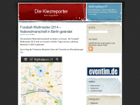 Screenshot des Blogs Kiezreporter Berlin