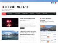 Screenshot des Blogs Tegernsee Magazin