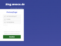 Screenshot des Blogs Wonco Photography – Blog