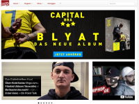 Screenshot des Blogs The Infamous