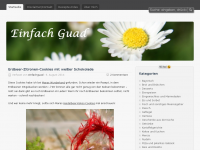 Screenshot des Blogs Einfach Guad