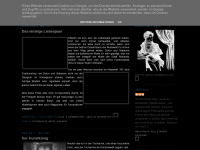 Screenshot des Blogs Garçon fatal