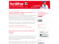 Screenshot des Blogs Kraehe Partnerblog