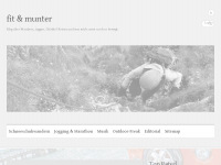 Screenshot des Blogs fit & munter