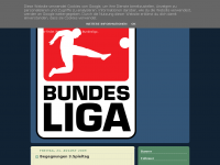 Screenshot des Blogs 1. Bundesliga