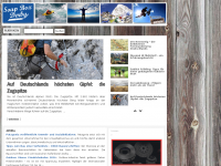 Screenshot des Blogs Abenteuer, Sport und Outdoor
