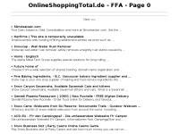Screenshot des Blogs LetzterStand