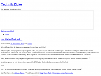 Screenshot des Blogs Gehirnfurz-Blog