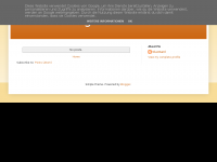 Screenshot des Blogs The world turns green