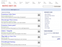 Screenshot des Blogs www.mario-may.de
