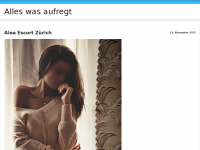 Screenshot des Blogs Alles was aufregt !