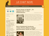 Screenshot des Blogs Le Chat Noir