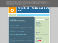 Screenshot des Blogs News Blog