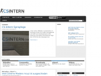 Screenshot des Blogs CS-Intern.com – Der deutsche Counterstrike-Blog