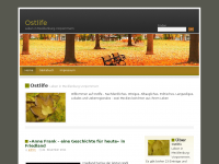 Screenshot des Blogs Ostlife
