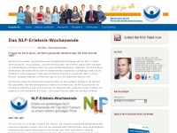 Screenshot des Blogs NLP Blog Landsiedel