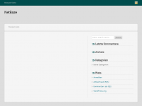 Screenshot des Blogs NetBaze Blog