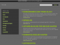 Screenshot des Blogs PS3: News – Immer Aktuell