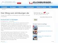Screenshot des Blogs elchburger.de