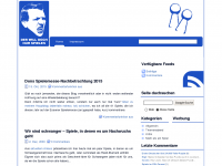 Screenshot des Blogs Der will doch nur spielen