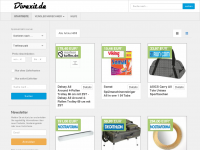 Screenshot des Blogs diveXit