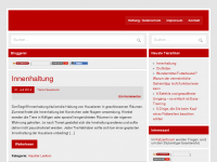 Screenshot des Blogs Haustier Verzeichnis