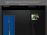 Screenshot des Blogs Sprechblaze