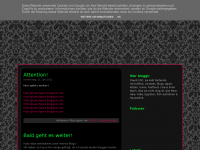 Screenshot des Blogs die purpurnen welten
